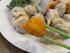 紫甘蓝锅巴馅饺子-宝源饺子(麦子店街店)