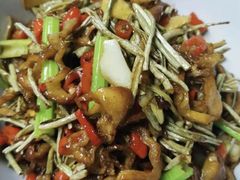 野豆角炒米糠肠-农耕记·湖南土菜(halo广场店)