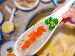 手工鲜虾滑-顺德公广东猪肚鸡·煲仔饭(白石洲店)