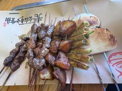 烤羊肉串-老姑砂锅·烧烤天津菜(体北道店)