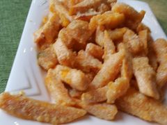 蛋黄南瓜条-桃子餐厅·天津菜(红星路直营店)