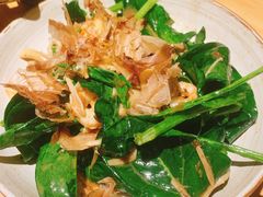 菠菜沙拉-镹·鱼料理  国产鱼使用店