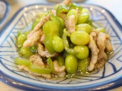 青椒毛豆肉丝-朱洪元苏式面馆(绿宝广场店)