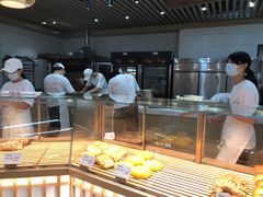 面包甜点陈列柜-木子木水日式烫面包(世界城光谷店)