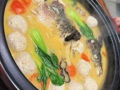砂锅鱼头汤-九福楼大酒店