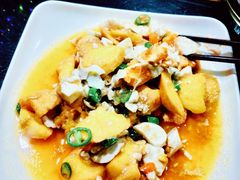芒果炒咸鸭蛋-晓雯人家