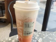 芝芝柑普牛乳茶-喜茶(迪士尼小镇DP店)