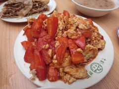 西红柿炒鸡蛋-清真永恒华威肉饼(潘家园店)