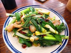 大蒜炒腊肉-刘师父老汉口江湖菜(蔡锷路店)