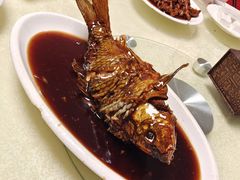 罾蹦鲤鱼-奥华餐厅·老张记(台基厂店)