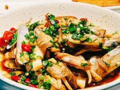 葱姜蛏子-老头儿油爆虾(胜利河美食街店)