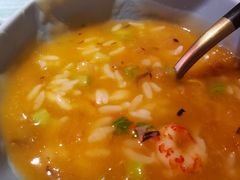 招牌小龙虾红汤泡饭-蜜桃花开·中西融合菜E&W(南长街店)