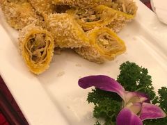 笋干腐衣卷-杭州香格里拉·香宫中餐厅