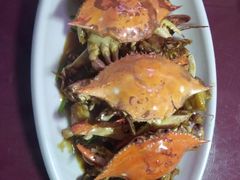 葱姜炒大蟹-香满居张记小厨私房菜(青岛站店)