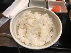 牛かつ130ｇ明太麦飯セット-牛かつもと村(原宿店)