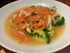 上汤西兰花-绿茶餐厅(华联万柳店)