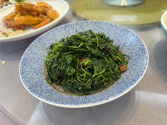 金花菜蚌肉-金典银峰老鹅馆·昆山菜(亭林公园店)