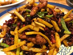 刀口椒爆肉柳-大厨小馆(华阳城店)
