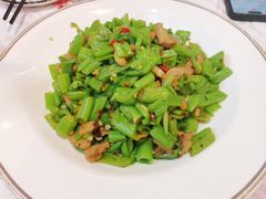 空心菜梗炒油渣-李记饺子·非遗美食·江西菜(建设路店)