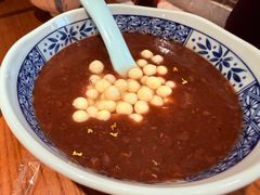 桂花豆沙鸡头米-鑫震源·苏式大虾生煎(山塘街店)