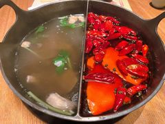 草本鸳鸯锅-盡膳口福跷脚牛肉火锅(晶耀前滩店)