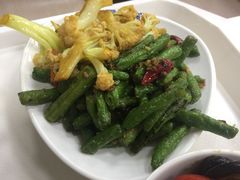 干煸四季豆花菜-迎桂馒头店(博爱路店)