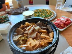 豆腐宴-北京龙庆四季香农家饭庄·灶台鱼·碳烤虹鳟鱼(龙庆峡店)