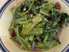 芥末空心菜-回味黑鸭煲·始于2006(万松园店)