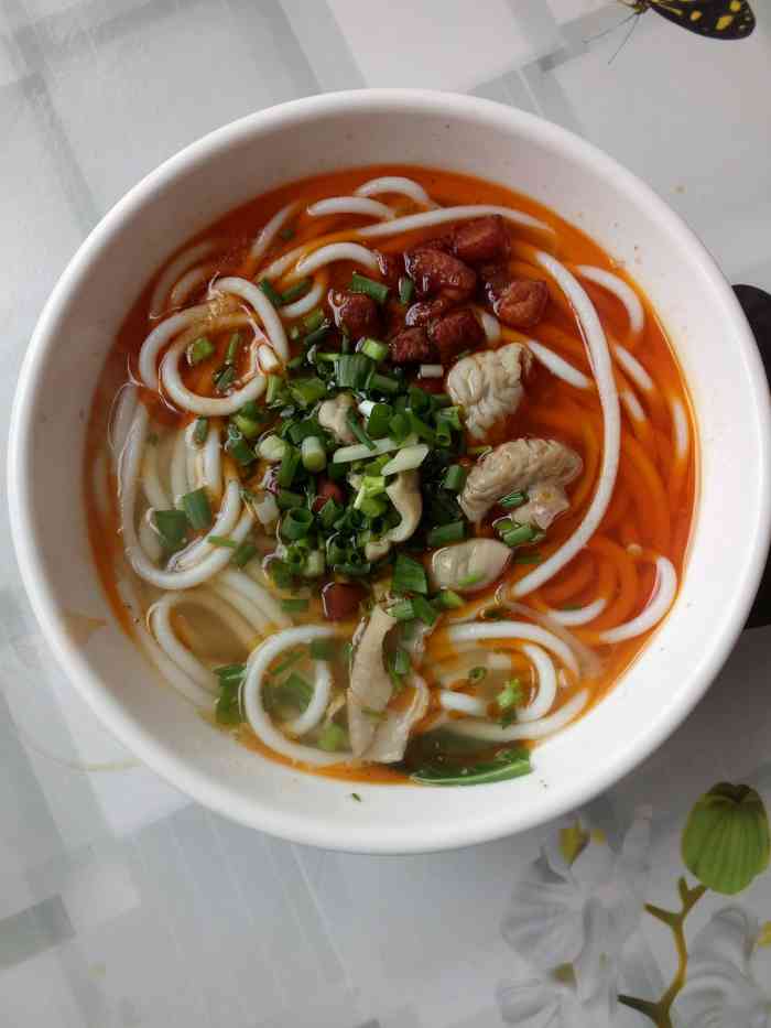 贵阳肠旺面-"我最喜欢就是肠旺粉,这是贵州美食了.每次.