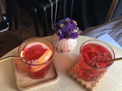 PinkPink草莓苏打-251#coffee roasters(沿河东路店)