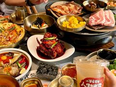 -草家酱蟹炭火烤肉店(珲春南路一店)