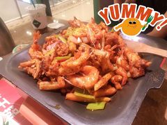 干锅牛蛙虾-炭舍干锅·烤鱼(扬名广场店)