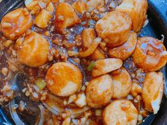 铁板肉末豆腐-北方工业大学学生餐厅