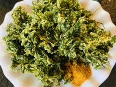 炸花椒芽-荣德灶台鱼(圣泉寺店)