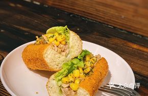 Corn Smoked Chicken