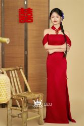 点击看大图 -艾拉·女王婚纱礼服馆