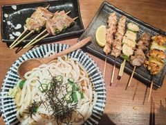鸡肉串五种拼盘-鸟鸣门屋台料理(金帝银泰店)