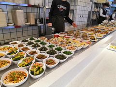 自助取餐区-七食九号食堂(东丽空港店)