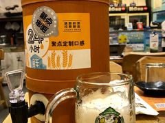 鲜酿啤酒-聚点串吧·北京烧烤(朝北店)