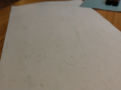 置放餐具的餐紙油汙-周三的情书花园餐厅(江北店)