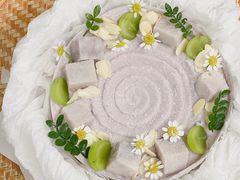 芋泥巴斯克-橙呦·私人定制生日蛋糕