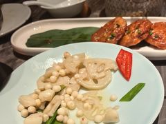 鸡头米炒手剥凤尾虾仁(小份)-平山宴(瘦西湖店)