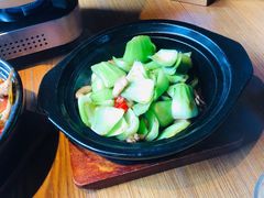 沙煲猪油小白菜-顺香居·老字号湖北菜(江汉路店)