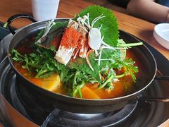 土豆排骨火锅-喇喇排骨火锅·传统韩式脊骨汤(望京西园总店)