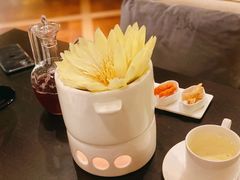 莲花清鸡汤(大份)-甄御•海鲜新青岛菜(麦岛店)