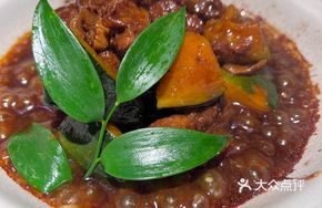 Pumpkin Braised Beef Shanks