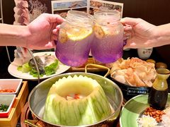 -得意咚瓜·顺德鱼生·冬瓜盅火锅