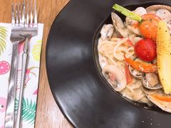 奶油蛤蜊意面-三喜有食(集美店)