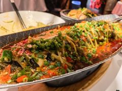 招牌跳水鱼-小河盐帮·私家菜·烤鸭(三元桥·霄云路店)
