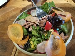 暖洋金枪鱼蔬果色拉轻食-自然食集西餐厅(泰晤士小镇店)